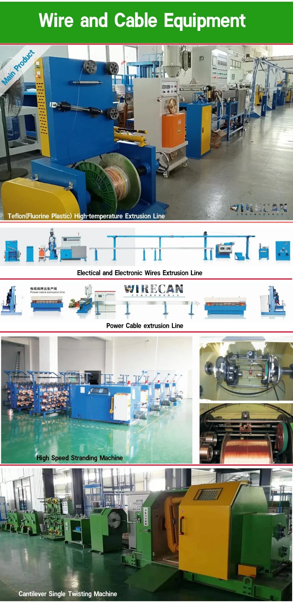 Cat5/5e/6/6A/7 Core Wire Insulation Extrusion Machine