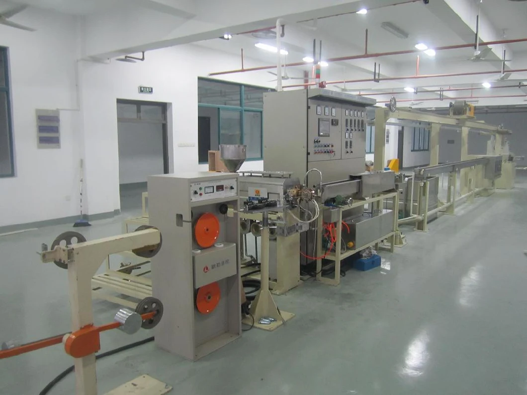 Electrical Insulated Core Wire Winding Extrusion Twisting Machine