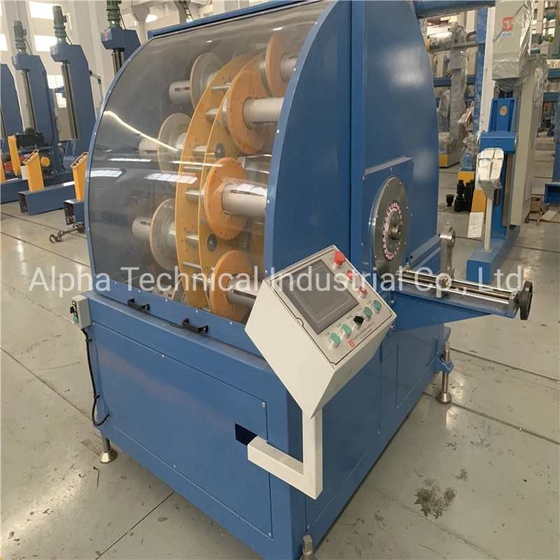 Automatic Cable &amp; Wire Aramid Armoring Machine