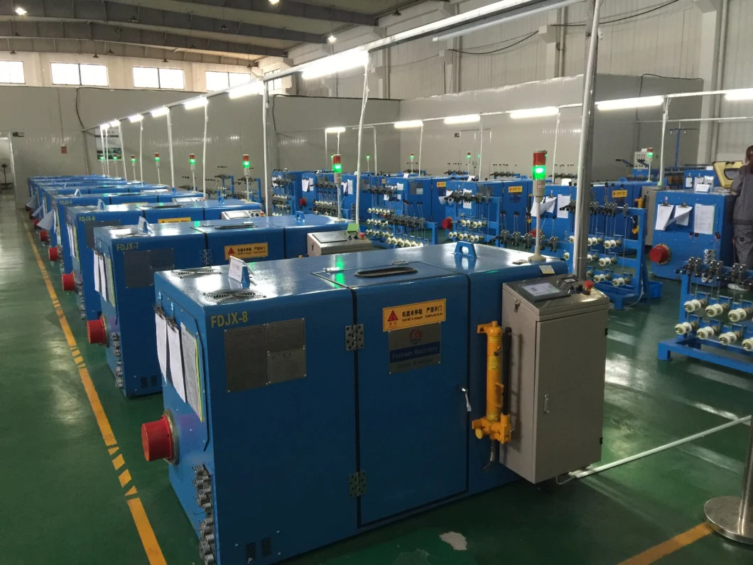 0.05-0.64mm Copper Cable Wire Unilay Twisting Machinery Bunching Stranding Winding Wire Making Machine