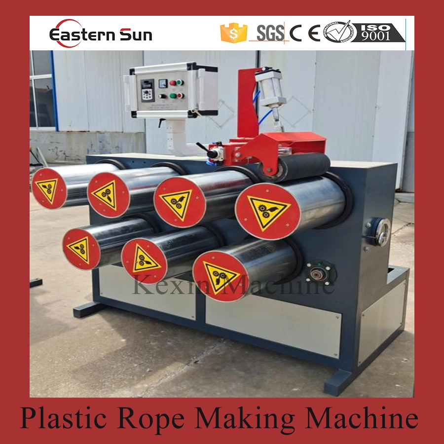 Plastic PP PE HDPE Extrusion Twist Twister Twisting Bunching Buncher Extruder Drawing Making Machine