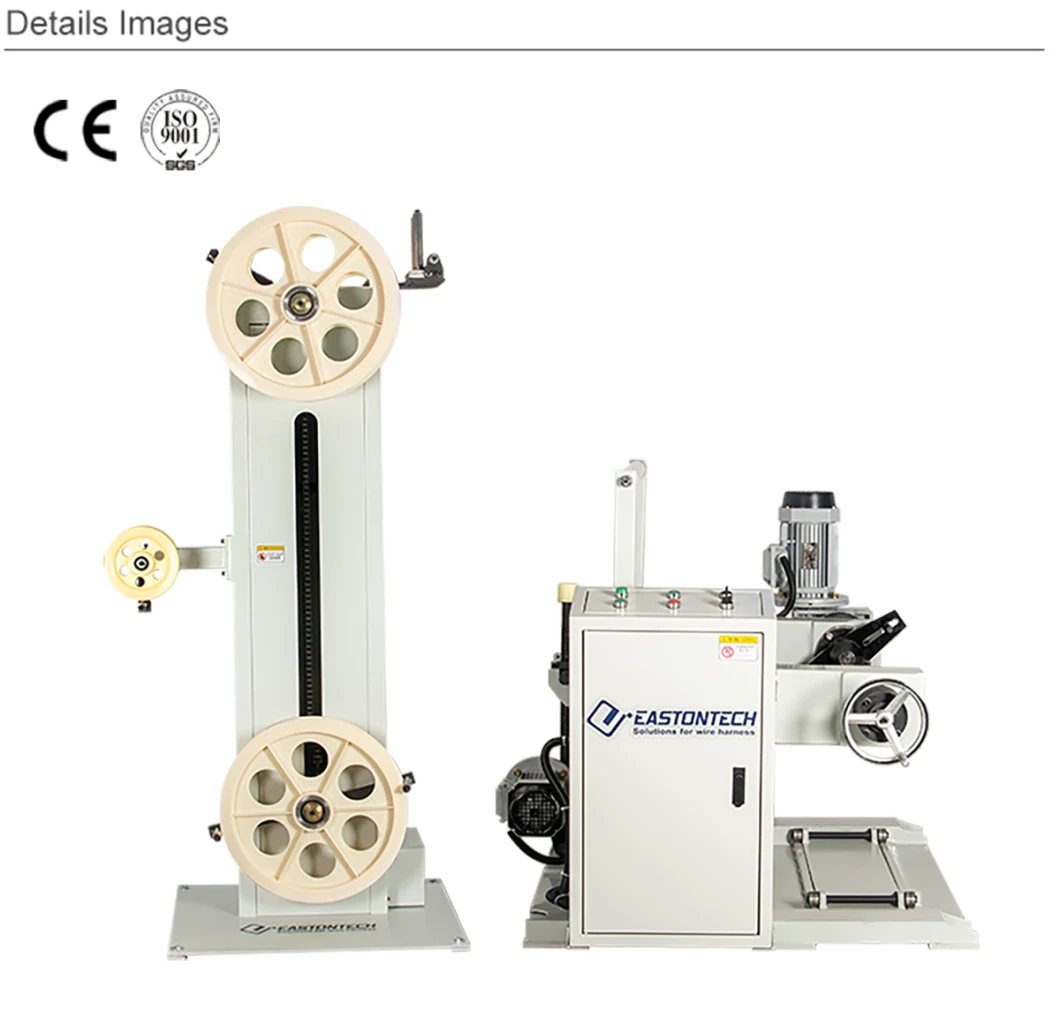 Eastontech Automatic Spool Wire Pay off Machine Cable Wire Feeding Machine Feeder Machinery Wire Tray Width 250-500mm